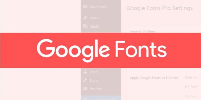 WordPress Google Fonts Plugin