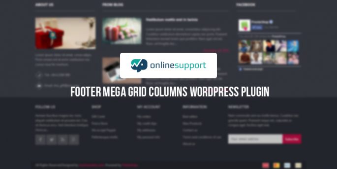 Footer Mega Grid Columns