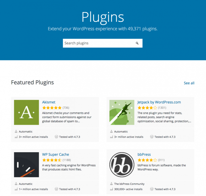 WordPress Plugin Directory